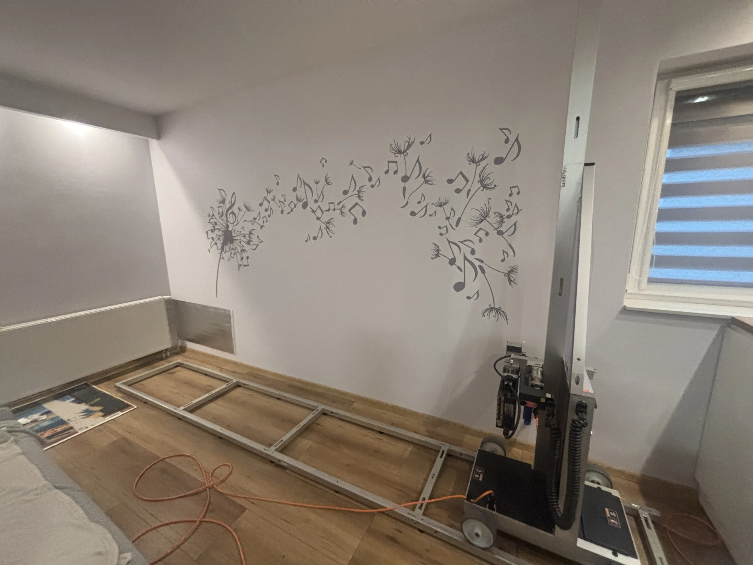 Druk ścienny w szkole