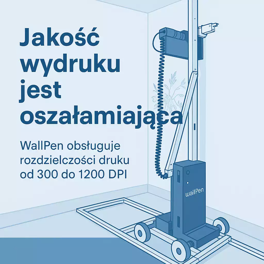 Jakość druku ściennego